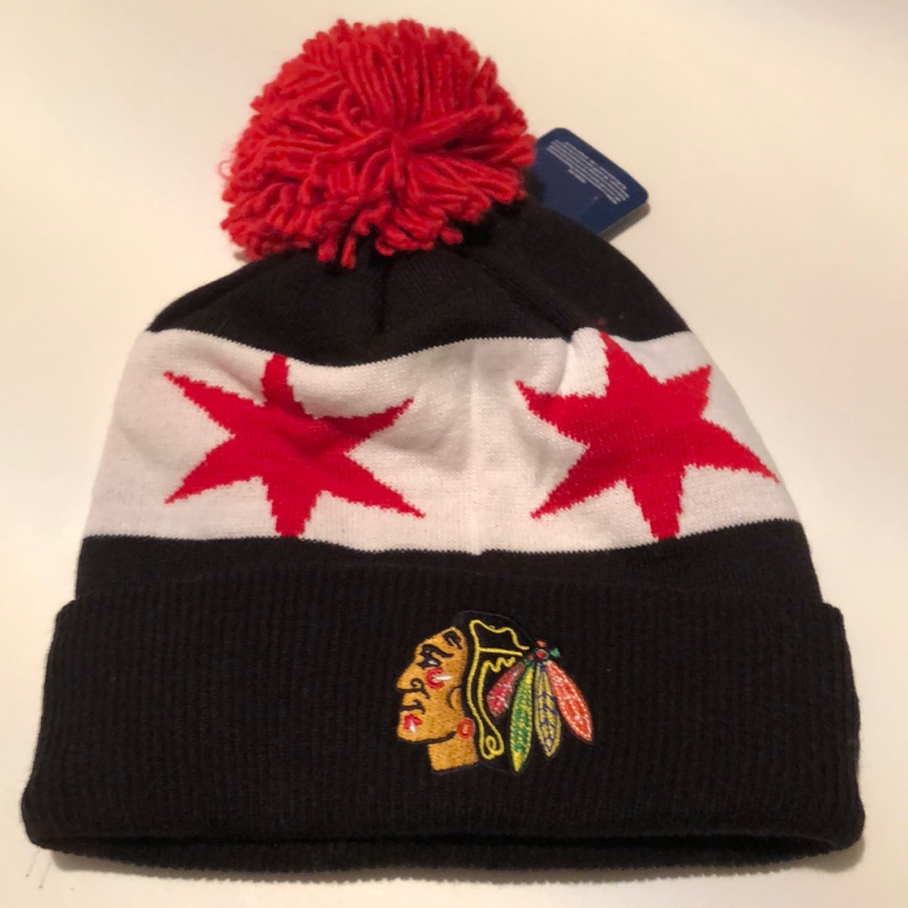 Chicago Blackhawks winter beanie NWT